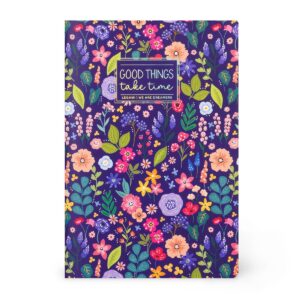 Quaderno a Righe Formato A6 Lined Notebook Flower su linait
