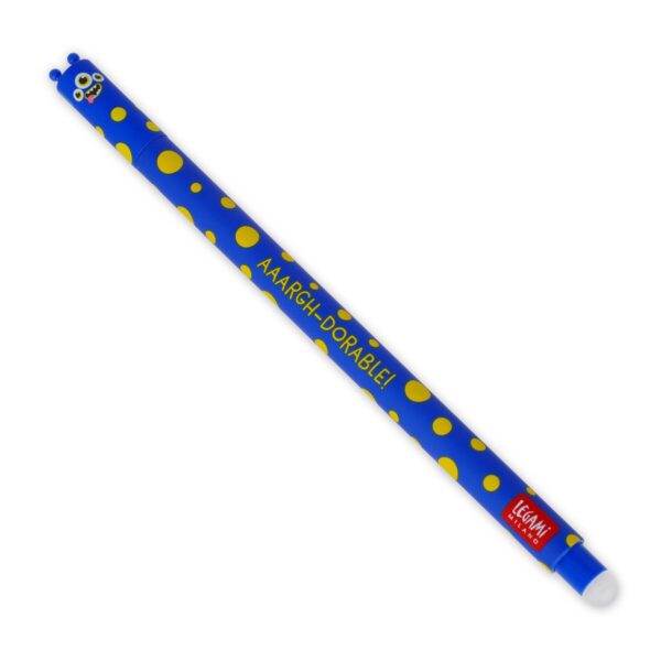 Legami Penna Cancellabile Inchiostro Blu Monster su linait