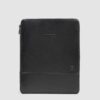 Portablocco Piquadro con Scomparto per Tablet in Pelle Nero su linait