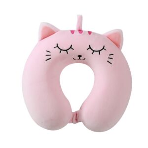 Cuscino Da Viaggio Pink Cat