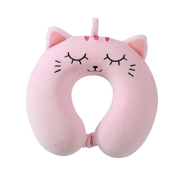 Cuscino Da Viaggio Pink Cat