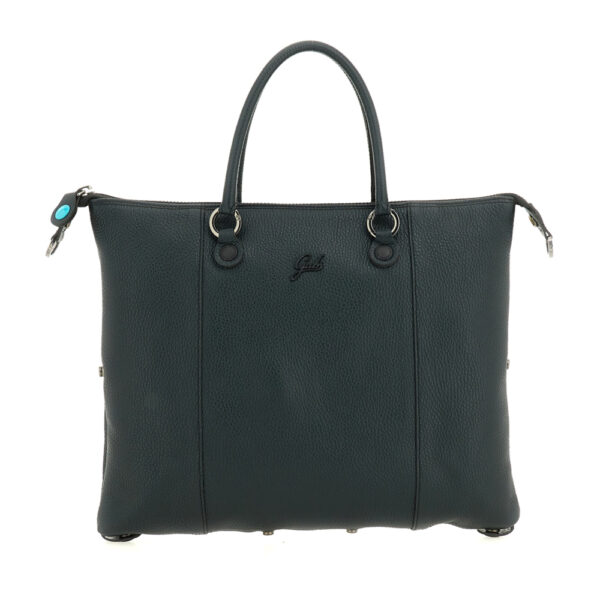 Shopper trasformabile Gabs G3 PLUS in Pelle Martellata M Bull Abete su linait