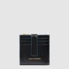 Portacarte Piquadro Donna Con Portamonete In Pelle Blue Square Nero su linait