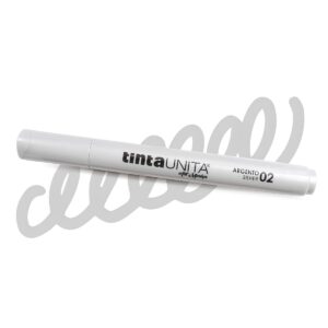 Pennarelli Acrilici tintaUNITA Art Marker tratto 1.8 - 4 Argento su linait