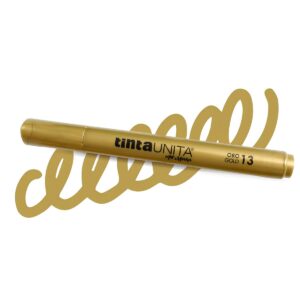 Pennarelli Acrilici tintaUNITA Art Marker tratto 1.8 - 4 Oro su linait