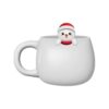 Tazza in Cermica con Charm Snowman 13x8