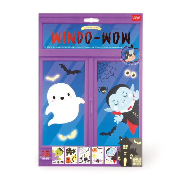 Set 35 Adesivi Elettrostatici per Finestra Windo-Wow! su linait