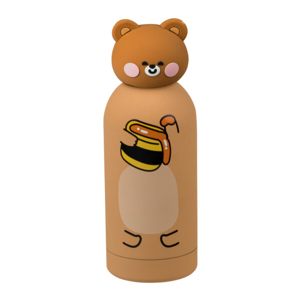 Borraccia Termica Con Tappo Sagomato Chill & Refill 350ML Arancio su linait