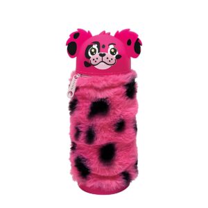Astuccio Allungabile in Silicone Di Peluche Boom Fluffy Panda Rosa su linait