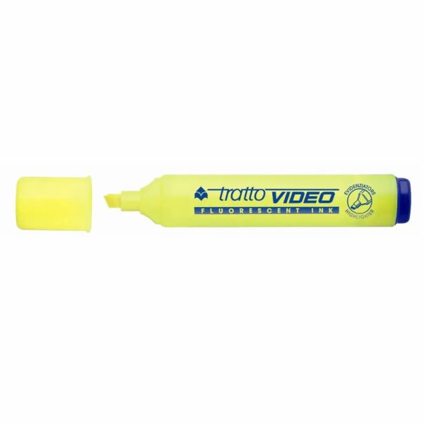 Evidenziatore Tratto Video Giallo su linait