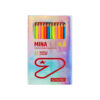 Pastelli Minapro 4.0 Fluo Scatola 12 Colori Seven su linait