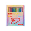 Pastelli Minapro 4.0 12 Pastelli Brillantinati 6 Pastelli Metallizzati Scatola 18 Colori Seven su linait