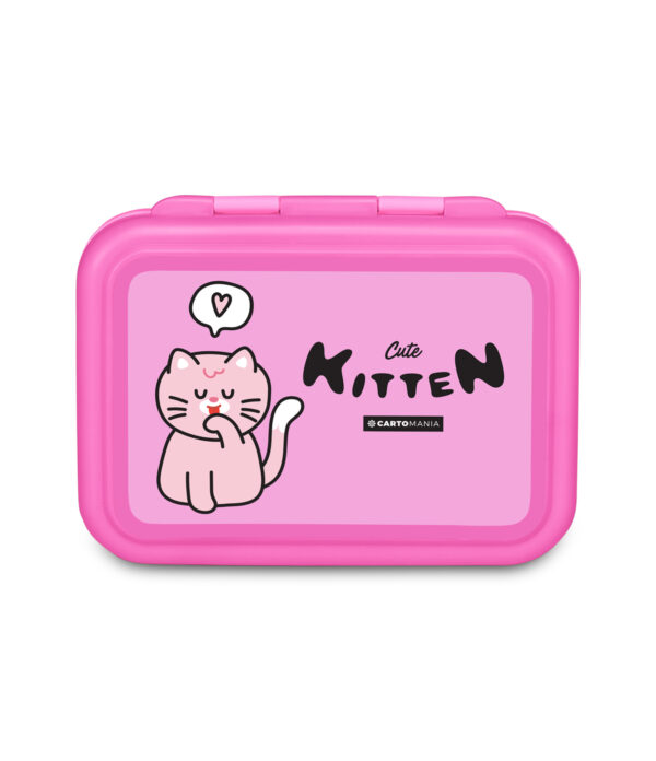Portamerenda Cartomania Chill & Refill Kitten su linait