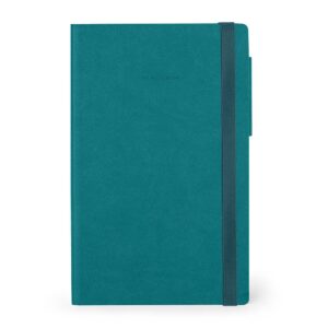 Taccuino a Pagine Bianche con Copertina Morbida 13x21 - MALACHITE GREEN su linait