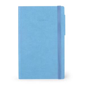 Taccuino Puntinato con Copertina Morbida 13x21 Retro Blue su linait