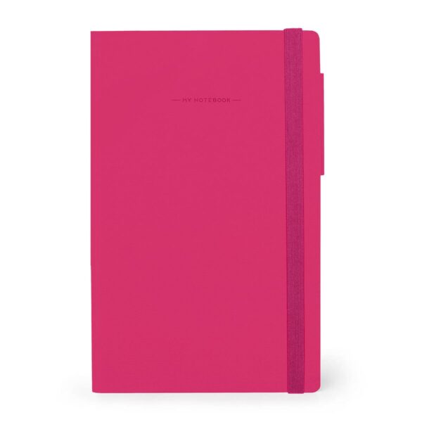 Taccuino a Fogli Bianchi con Copertina Morbida 17x24 Raspberry su linait