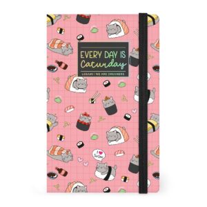 Taccuino a Righe Medium Photo Notebook Medio Sushi Cat su linait