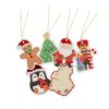 Set Di 10 Etichette Regalo Natale Gift Tags! su linait