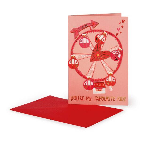 Biglietto d'Auguri con Applicazione Greeting Card with Application su linait