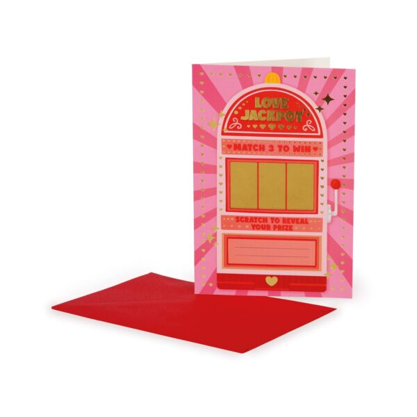 Biglietto d'Auguri Gratta e Scopri Love Jackpot su linait