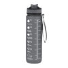 Borraccia Motivazionale in Tritan 1000ml Nero su linait