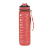 Borraccia Motivazionale in Tritan 1000ml Rosso su linait
