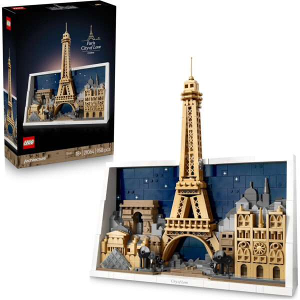 Lego ARCHITECTURE Parigi La cittĆ dellāamore su linait