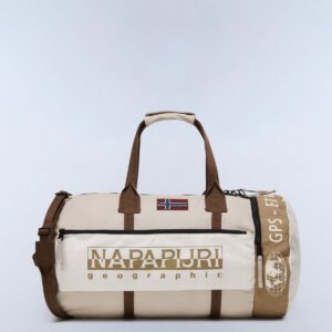 Borsa Da Viaggio Equator Beige Bianco su linait