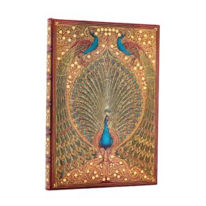 Paperblanks Taccuino Bianco Copertina Rigida 12x18cm I Pavoni di Hafiz su linait