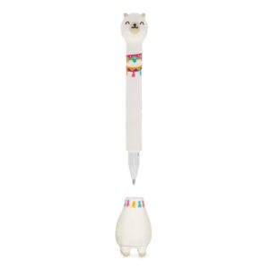 Penna a Sfera con Base- Stand-Ink Ovation Inchiostro Sky Blu LLama su linait