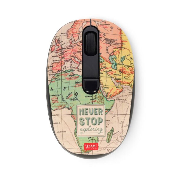 Mouse Wireless con Ricevitore USB Travel su linait
