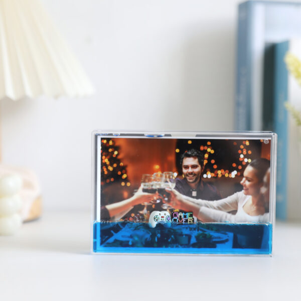 Cornice Porta Foto Liquido Lets Play15.7x2.3x10.5 su linait