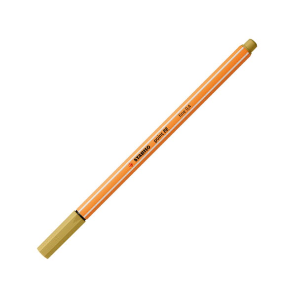 Penna fineliner - STABILO point 88 - Cachi #66 su linait
