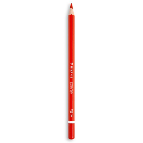 Matita in legno MinaPro 4.0 Seven Rosso su linait