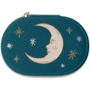 Designworks Oval Jewellery Case Teal Moon