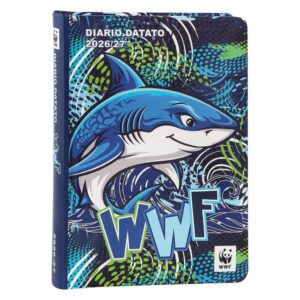 Diario WWF datato 2026/27 12 mesi Squalo 13