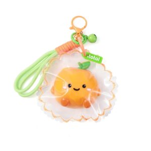 Portachiavi Jellypop Con Moschettone Olly Orange
