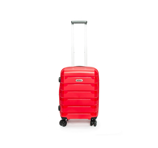 Trolley StiviBags Skye Cabina slim estensibile 4 ruote Rosso su linait