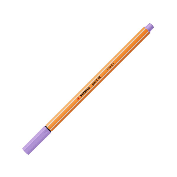 Penna fineliner - STABILO point 88 - Lilla chiaro #59