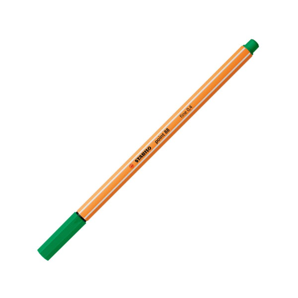 Penna fineliner - STABILO point 88 - Verde #36