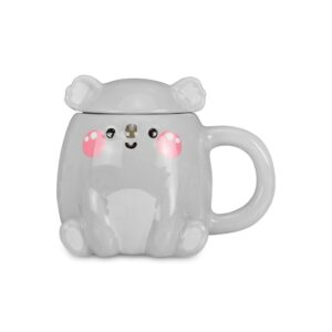 Tazza in Ceramica con Manico e Coperchio Chill & Refill Cartomania Koala