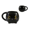 Tazza in Cermica Chunky Black Cat