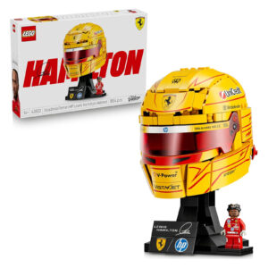 LEGO Editions Scuderia Ferrari HP Casco di Lewis Hamilton su linait
