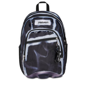 Zaino Dual Seven SHADOWS OF COLOR Nero Grigio su linait