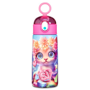 Borraccia Animali Sj Gang Glow Cat Girl su linait