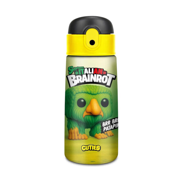 Borraccia Brainrot Brr Brr Patapim 460 ml Inox con Tracolla su linait