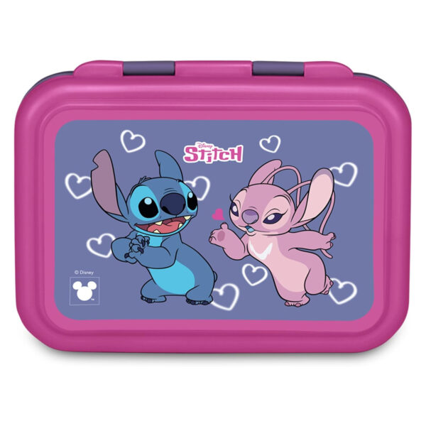 Portamerenda LILO & STITCH Lilla su linait
