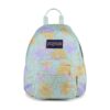Zaino Jansport HALF PINT 10 LT mono scomparto Faded Floral Fresh Mint su linait