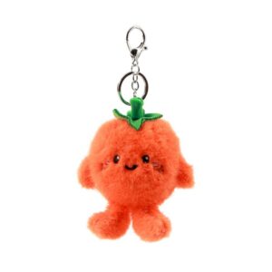 ITotal Portachiavi Peluche Con Moschettone Olly Orange