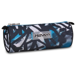 Astuccio Tombolino Seven Tyle Bambini e Ragazzi grigio/nero su linait